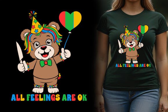 All Feelings Are Ok Graphics T-shirt Embroidery Review