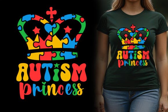 Autism Princess Graphics T-Shirt Designs Review